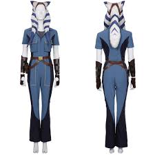Items portrayed in this file. Star Cosplay Wa The Clone Season 7 Ahsoka Tano Cosplay Costume Overalls Outfit Halloween Carnival Costumes Movie Tv Costumes Aliexpress