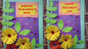 Now, you can easily create your own happy teacher's day card with your company or brand logo with address. How To Make Greeting Card For Teachers Day Easy And Simple