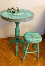 Cok Renkli Country Eskitme Sehpa Ve Taburesi Kullanilmis Orta Sehpa Satici Semra 2020 Kahve Masasi Yenilenmis Mobilya Eskitme Ahsap