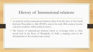 International Relations Presentation Online Presentation