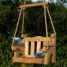 Html, references to other retailers, pricing, personal information, or any profane, inflammatory or copyrighted comments. Porch Swing Bird Feeder Hanging Bird Feeders Unique Birding Gift The Birdhouse Chick