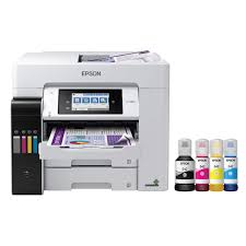 Drivers and utilities combo package installer. Epson Ecotank Pro Et 5800 Wireless Color All In One Supertank Printer With Scanner Buy Online In India At Desertcart In Productid 194752550