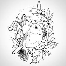 design art bird etsy you searched for is the home to thousands of handmade vintage robin tattoos drawings coloring pages coloriage pikachu