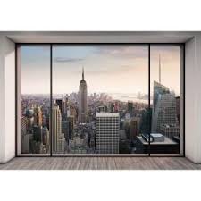 Komar 100 In X 0 25 In Penthouse Wall Mural 8 916 At The Home Depot Penthouse Photos New York Penthouse Photo Mural