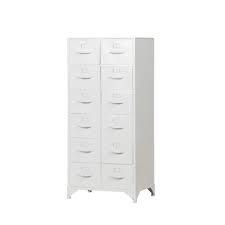 C'est quoi les dimensions du tiroir ? Stock Meuble De Rangement Haut En Metal 12 Tiroirs Drawer