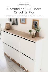6 Praktische Ikea Hacks Fur Den Flur Ikea Hacks Ikea Ikea Diy