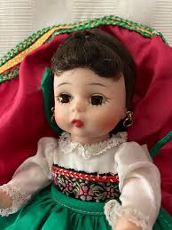 Vintage Madame Alexander Doll• Collectible Madame Alexander Italian Doll•  7” Doll• Jointed Leg Madame Alexander• Made in New York,usa