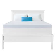 If your current mattress is already old and sagging, then the mattress topper can be placed on top of that. Dream Serenity Gel Memory Foam 3 Topper With Cooling Cover 1 Each Walmart Com Walmart Com