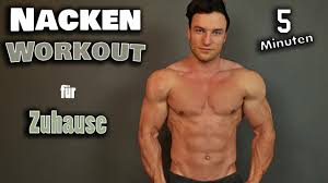 Muskelaufbau trainingsplan zuhause für fortgeschrittene. Extremes Nacken Workout Fur Zuhause 5 Minuten Ohne Gerate Youtube