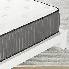 Available in black brown white. Curator Leather Bed Cb2