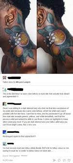 See more ideas about tattoos, dope tattoos, black girls with tattoos. Tattoo Artists Refuse To Waste Ink On Black People X Post From R Thathappened Tumblrinaction