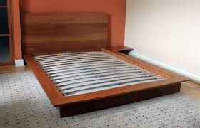 Buy king beds & headboards at macys.com. Custom Platform Bed With Integrated Night Stand Solid Cherry By Dorch Design Studio Custommade Com
