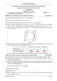 • timpul de lucru efectiv este de 2 ore. En Viii 2019 Model Rezolvat 1 Simulare Matematica Evaluarea Nationala 2019 Clasa A 8 A Jitaruionelblog Pregatire Bac Si Evaluarea Nationala 2021 La Matematica Si Alte Materii Materiale Lectii Formule Exercitii Rezolvate