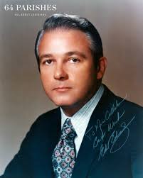 On this day, August 7, 1927, Edwin Washington Edwards was born to Clarence  Edwards, a half-Cajun Presbyterian sharecropper, and Agnès (Brouillette)  Edwards, a French-speaking Cajun Catholic, in the community of Johnson,  Louisiana,