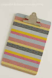 Maybe you would like to learn more about one of these? Washi Tape Clipboard Organize And Decorate Everything