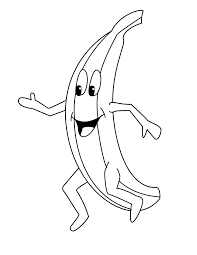 Happy Banana Coloring Page Shopkin Coloring Pages Fruit Coloring Pages Minion Coloring Pages