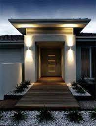 Unique Outdoor Lighting Ideas That Bring Magic Into The Backyard 8585841588 Outdoorlightingpatio Facade House House With Porch House Entrance