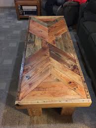 Coffee Table Made From Pallet Wood I Used Pocket Holes For All The Joinery Using A Kreg Jig Diy Coffee Table Plans Diy Pallet Furniture Woodworking Plans Diy