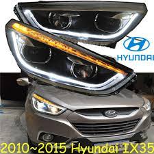 Car Styling Ix35 Headlight Tucson 2010 2015 Free Ship Ix35 Fog Led Ix45 Santa Fe Ix35 Head Light Ix 35 Veracrus Car Lights Car Ballast