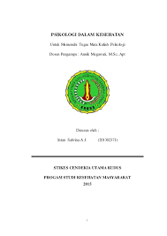 Scientific paper adalah laporan tertulis dan diterbitkan yang memaparkan hasil penelitian atau pengkajian yang telah dilakukan oleh seseorang atau sebuah tim dengan memenuhi kaidah dan etika keilmuan yang dikukuhkan dan ditaati oleh masyarakat keilmuan. Judul Makalah Bahasa Indonesia Tentang Kesehatan Contoh Makalah
