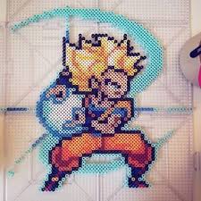 Gokuuuu Perler Perlerbeads Hama Hamabeads Artkal Artkalbeads Fusebeads Dbz Dragonball Dr Plantillas Hama Beads Hama Beads Dibujos Pixelados