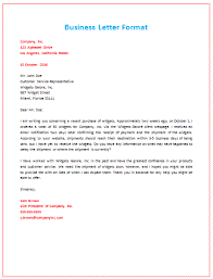 Business Letter Format How To Write 60 Sample Letters Examples