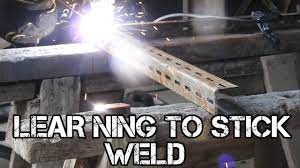 Learning To Stick Weld With Bunnings Ozito Arc Welder Youtube