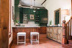 Kitchen cabinets wood uppers painted lowers. Trendy Two Toned Kitchen Ideas And Photos Hgtv S Decorating Design Blog Hgtv