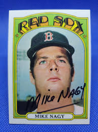 AUTOGRAPHED BASEBALL CARDS RED SOX