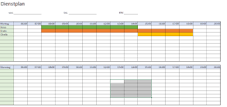 Damit du immer am richtigen ort bist, kannst du dir hier dudas stundenplan ausdrucken. Praktische Dienstplan Excel Vorlage Kostenlos Herunterladen