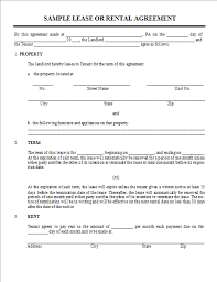 This sample house rental agreement template specifies the following details: 25 Free Rental Lease Agreement Templates How To Write