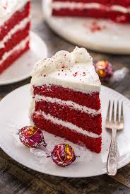 Red velvet cake with chocolate icing. White Chocolate Red Velvet Truffle Cake Baker By Nature