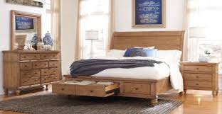 Aspen Home Spruce Bay 4 Piece Sleigh Storage Bedroom Set Furniture Headboards For Beds Aspen Furniture
