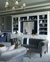 How are clients using their chesterfield sofas in their home décor: Pin By Laura Tatum On Aire De Vie In 2021 Living Room Grey Navy And Grey Living Room Chesterfield Sofa Living Room