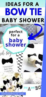 Using bow ties as the main accent for this baby shower theme is too precious. Dapper Bowtie Baby Shower Ideas Mimi S Dollhouse