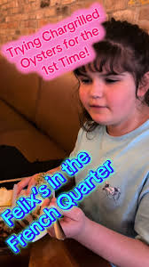 Trying Chargrilled oysters for the 1st time at Felix’s in the French  Quarter. #springbreak #cityofneworleans #crescentcity #bigeasy  #imprayingforyou #felixs #frenchquarter #kingfelixs