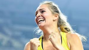 Barber's father, keith roberts, is a teacher at good shepherd primary school, amaroo. Kelsey Lee Barber Australian Javelin Thrower Wins World Championship Gold In Doha Herald Sun