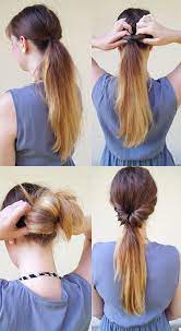 Pin By Nothin Fancy Really On Hair Easy Hairstyles Hair Styles Hair Tutorial