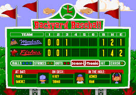 .gba rom for gameboy advance(gba) and play backyard baseball gba video game on your pc, mac, android or ios device! Greg Tepper On Twitter Gametime Finishthefishes Mighty Wombats At Red Fishes Game 2 Of The Bbl All City Playoffs Is Live Tune In Now Streaming Backyard Baseball At Https T Co Tyx1vkffbn Wombathive Https T Co Znhrz2gebp