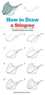 How To Draw A Stingray Really Easy Drawing Tutorial Drawing Tutorial Easy Drawing Tutorial Easy Drawings