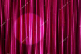 Purple Curtains With Light Spot Stock Photo C Anterovium 9324859