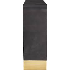 Tyler Leather Console Table With Stitch Detail Reviews Cb2 Leather Console Table Console Table Console