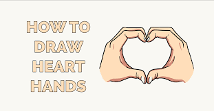 How To Draw Heart Hands Really Easy Drawing Tutorial