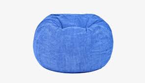 Spot clean with damp cloth. Fatsak Jamie Electric Blue Bean Bag Chair Free Transparent Png Download Pngkey
