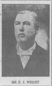 Zacheriah Jones Wright Jr. (1853-1916)