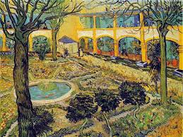 Vincent Van Gogh Le Jardin De L Hotel De Dieu Van Gogh Art Vincent Van Gogh Paintings Vincent Van Gogh Art
