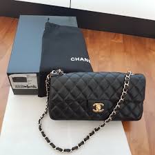 Check spelling or type a new query. Chanel Sac Class Rabat 94305 Noir Uni A35731y01295 Gold Hardware 100 Authentic Luxury Bags Wallets On Carousell