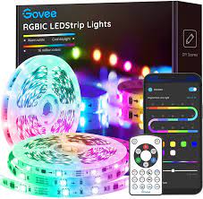 2021 popular ranking keywords trends in lights & lighting, huis & tuin with moden light lamp and ranking keywords. Buy Govee Rgbic Led Strip Lights 32 8ft Bluetooth Segmented Diy Control Color Changing Led Lights With Music Mode Timer App And Remote Control For Bedroom Kitchen Living Room Party 2 16 4ft Online In