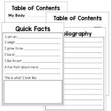 Animal Research Report Pages Print And Go Perfect For Any Level And Any Animal Animal Report Animal Report Template Report Template