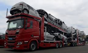 Kassbohrer S First Car Carrier For Up To 12 Cars Osterreichische Verkehrszeitung
